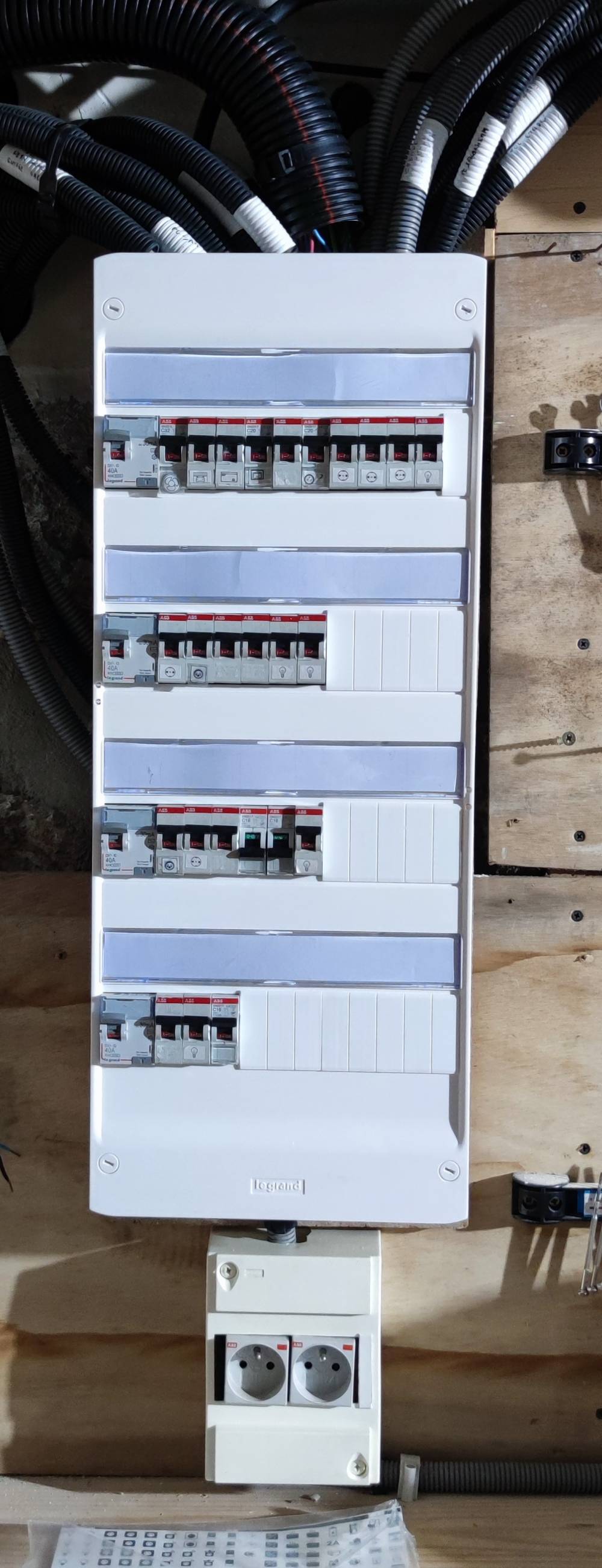 Tableau électrique 100
